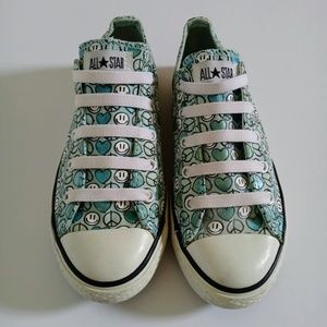 CONVERSE ALL STARS YOUTH Peace Signs & Smileys